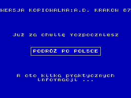 Podroz Po Polsce (1987)(Elkor Software)